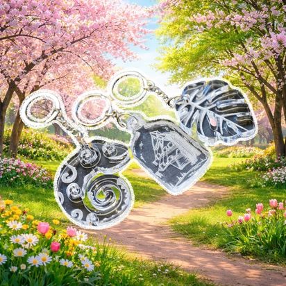 Мастер-класс "Брелок из акрила"