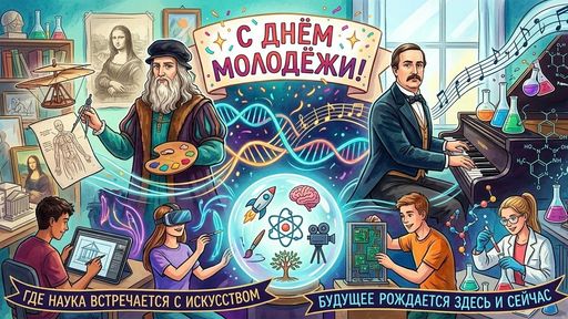 Поздравляем всех с Днем молодежи!