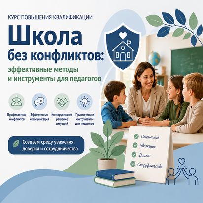 Школа без конфликтов: эффективные методы и инструменты для педагогов
